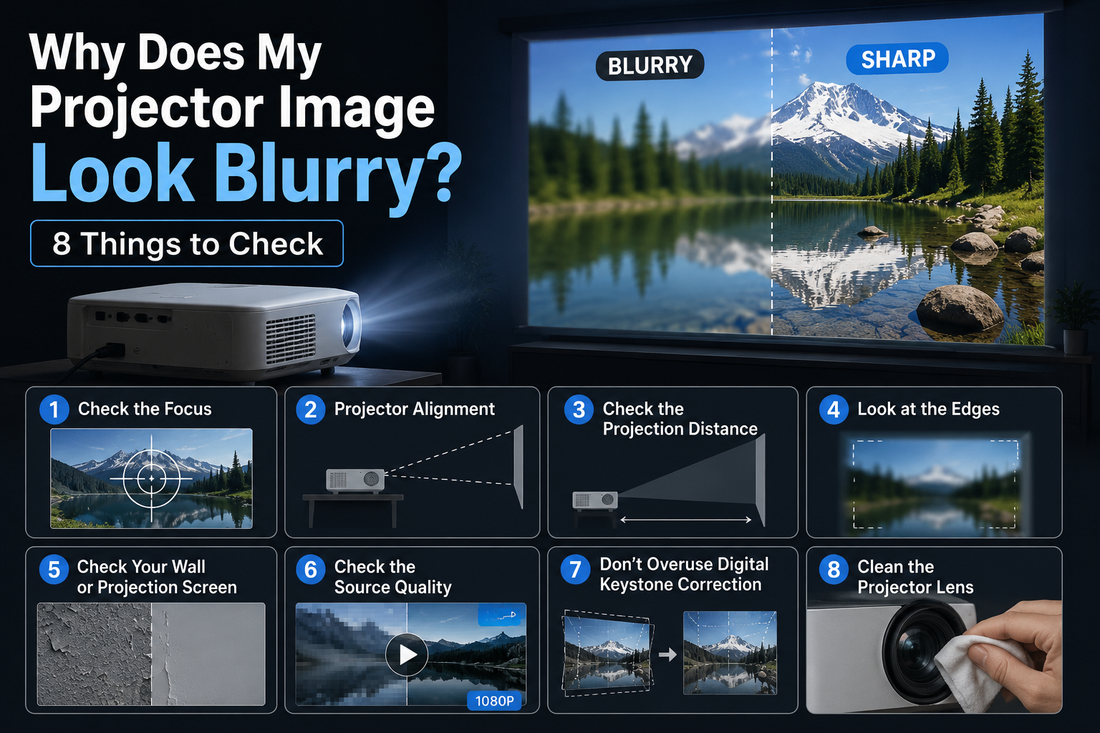 Why Does My Projector Image Look Blurry? 8 Things to Check