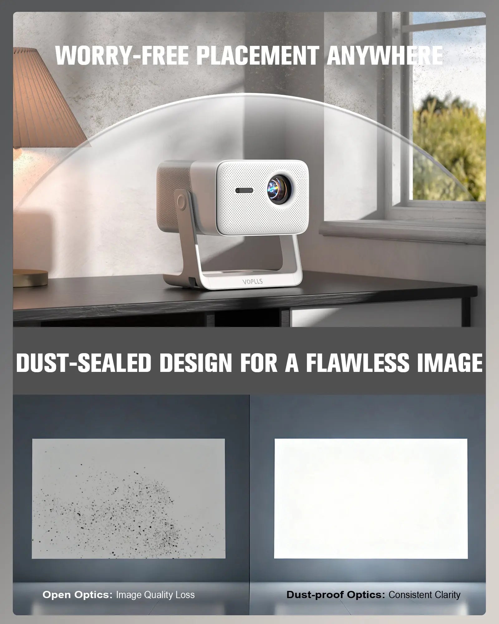 あ*け様 【値下げ中】World Family  Projector Voplls G7 Google TV Projector | 1080P Full HD, Wi-Fi 6, Dolby